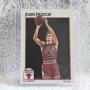 5/$20 Mint 1991 NBA Hoops John Paxson NBA Player Card 33!!
